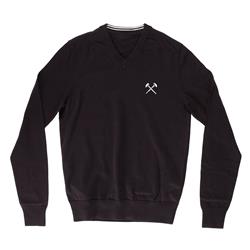 Hammers V-Neck Black Knit